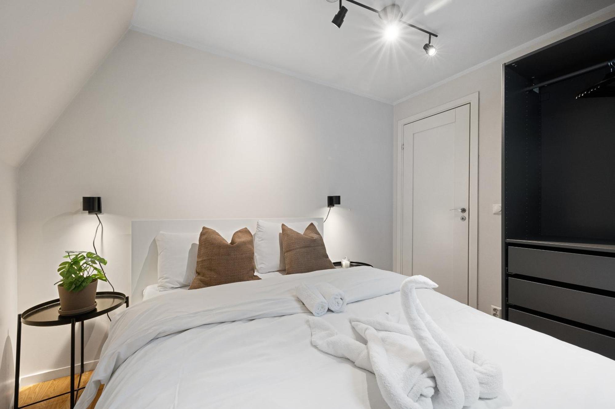 베르겐 100Sqm 5Br Behind Bryggen - King Beds - Family Friendly 아파트 외부 사진